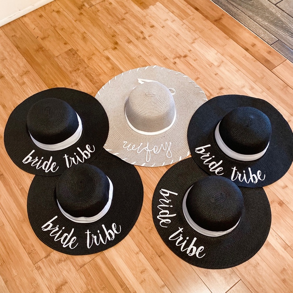 Bridesmaids and Bride Hat